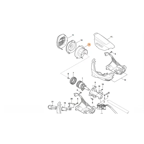 STIHL  Obudowa spiralna 4867 602 0300